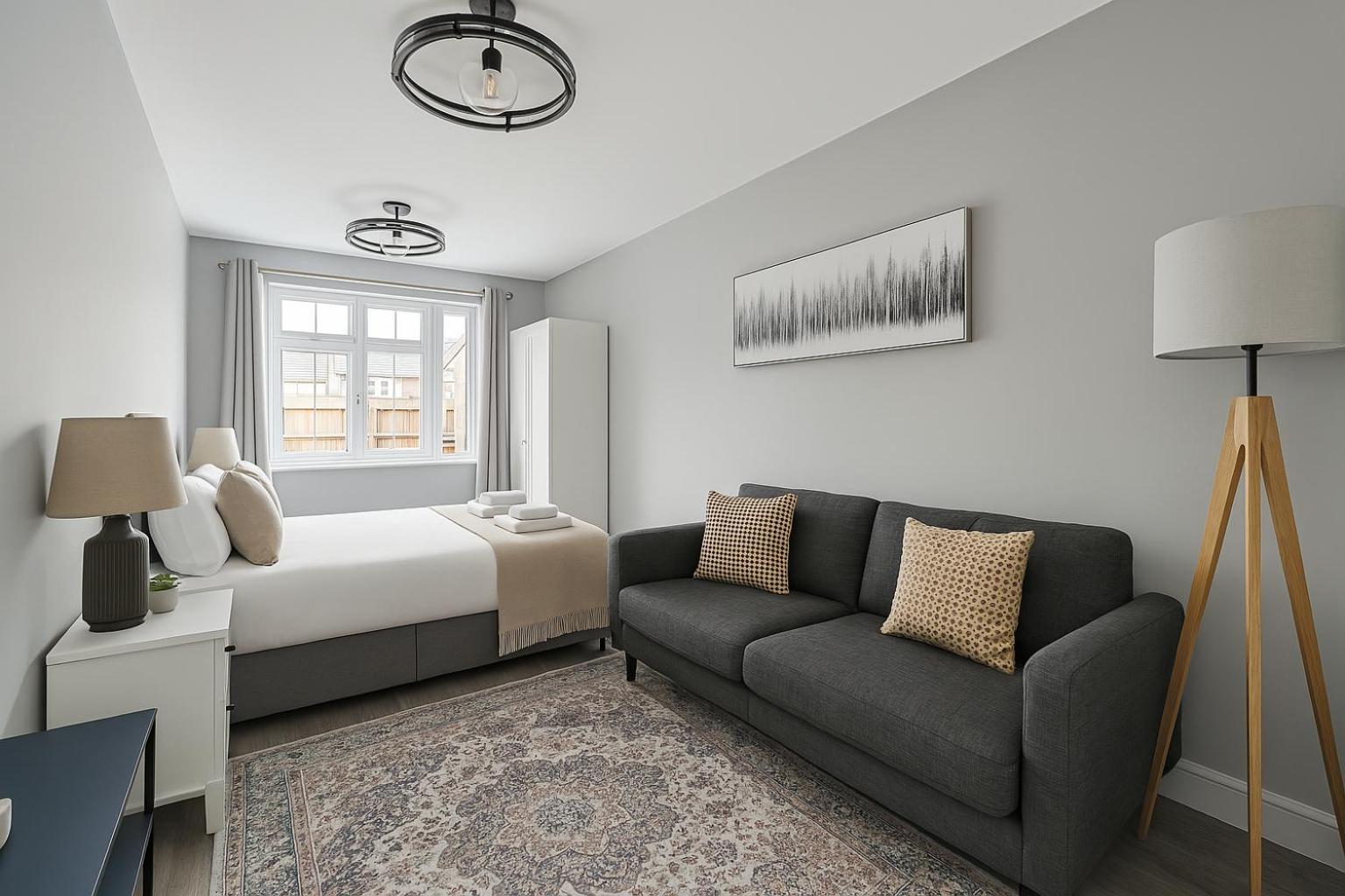 Bright Private Rooms - Peaceful Morden Location Лондон Екстериор снимка